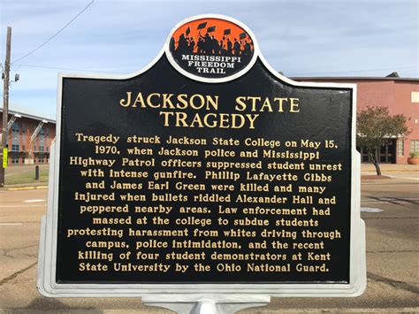 Historical Markers in Jackson, Mississippi - MISSISSIPPI HISTORICAL MARKERS