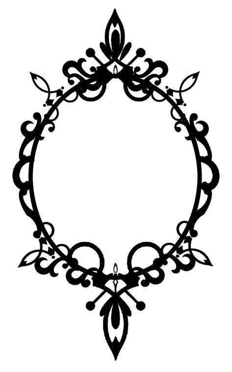 clipart ornate vintage border silhouette 20 free Cliparts | Download ...