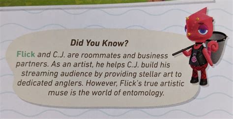 Animal Crossing Official Guide confirms CJ and Flick aren't a couple ...