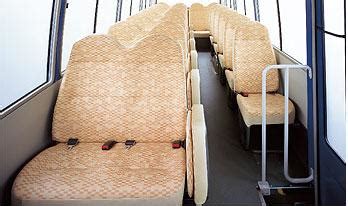 New Mitsubishi Rosa Bus interior view picture and photo