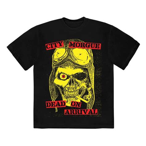 G59 Records CITY MORGUE DEAD ON ARRIVAL TOUR PILOT TEE | Grailed