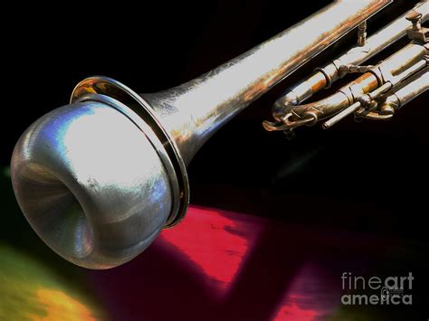 Muted Silver Trumpet Photograph by Maurice Beebe