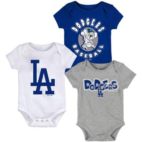 Los Angeles Dodgers Newborn & Infant Royal/White/Gray Everyday Fan ...