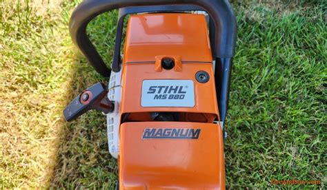 Stihl MS880 Chainsaw Review [2023 Specs, Features,