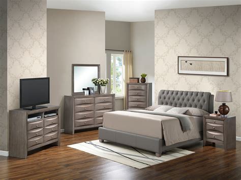 Glory Furniture G1505C Bedroom Set in Gray | 1StopBedrooms