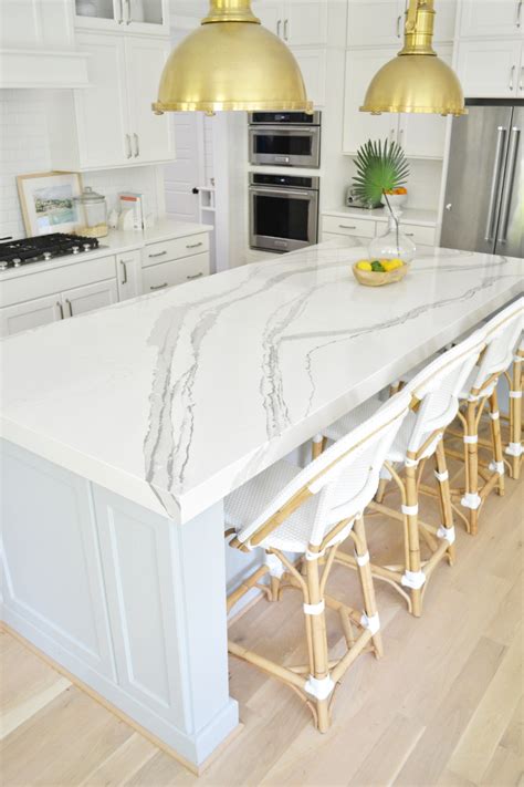 Pros and Cons of Picking White Quartz Countertops | Chrissy Marie Blog ...