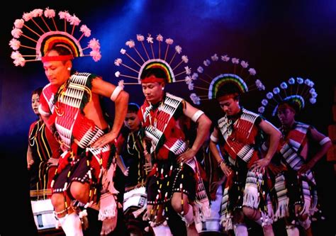 Dance performance at the Festival of Traditional Dance and Music of North-East India orginzed by ...