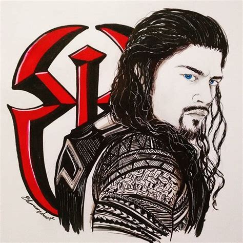 Roman Reigns Drawing Picture Find the perfect roman reigns stock photos ...