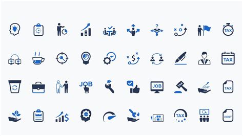 Presentation Base - PowerPoint business icons