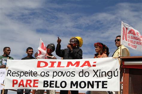 AMAZON WATCH » Hundreds Protest Against the Belo Monte Dam