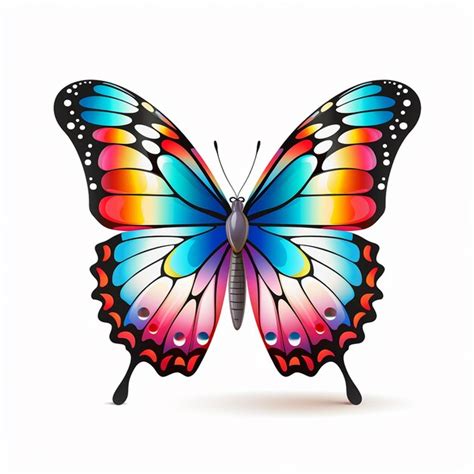 Premium AI Image | Symbol of Hope Butterfly closeup