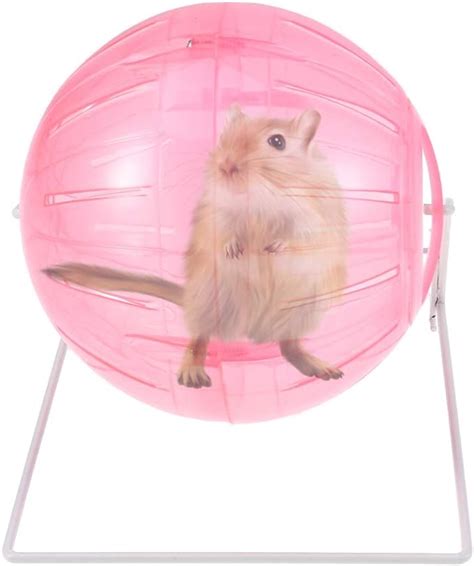 POPETPOP Hamster Exercise Ball,4-in-1 Multifunctional Hamster Running Ball-Hamster Mini Ball for ...