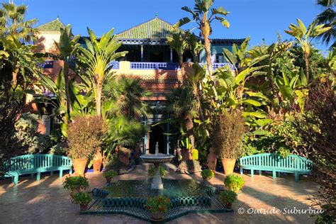 An Inside Look at Yves Saint Laurent's Majorelle Garden & Museum in Marrakech • Outside Suburbia ...