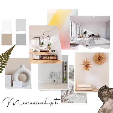 Minimalist Style Mood Board :: Behance