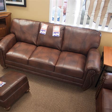 Top Grain Leather Sofa Fireside Furniture in Pompton Plains, NJ