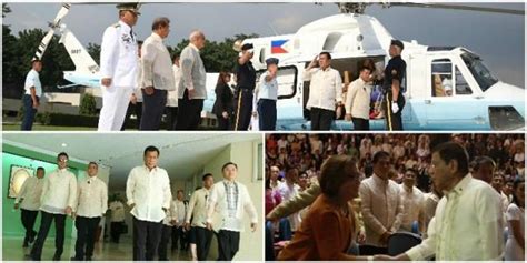 Scenes from President Duterte's first SONA