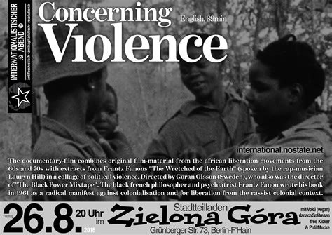 Filmabend: Concerning Violence - african liberation movements against ...