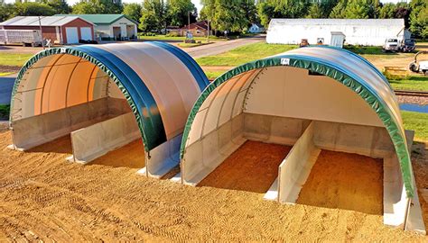 Sand & Salt Storage Building, Shed, Dome & Barn