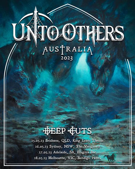 Goth Metal Overlords UNTO OTHERS (USA) Debut Australian Tour THIS MAY 2023! – YOURMATEBOOKINGS