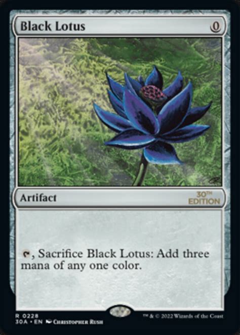 Black Lotus · 30th Anniversary Edition (30A) #228 · Scryfall Magic The Gathering Search