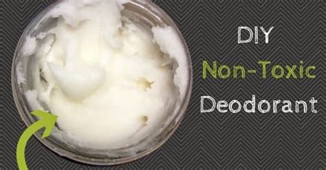 Go Green: Make Your Own 4 Ingredient Non-Toxic Deodorant