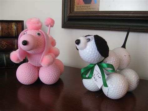 Craft Klatch ®: Pink Golf Ball Poodle