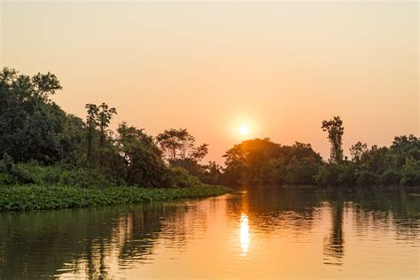 Sunset over the river | A nice sunset over the river in the … | Flickr