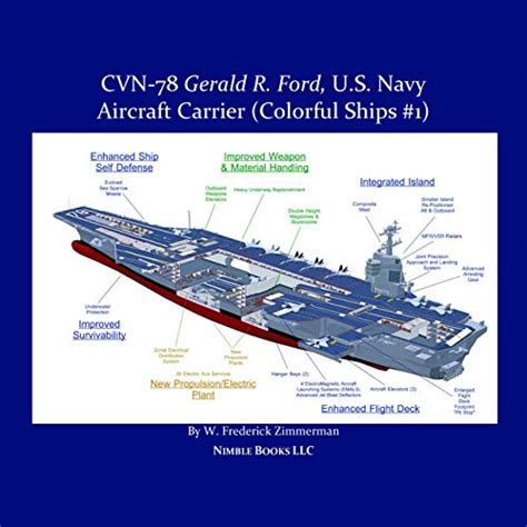 CVN-78 GERALD FORD: US Navy Aircraft Carrier (Cool Ships Book 11) (English Edition) eBook ...