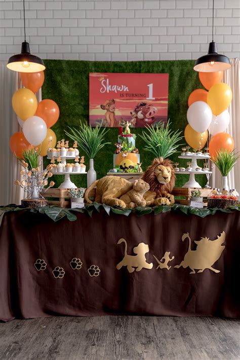 23 Best Ideas Lion King Birthday Decorations - Home, Family, Style and ...