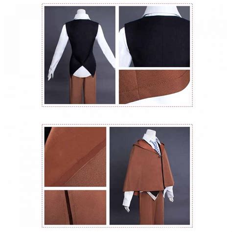 Bungo Stray Dogs Edogawa Ranpo Long Sleeve Anime Cosplay Costumes ( free shipping ) - $129.99