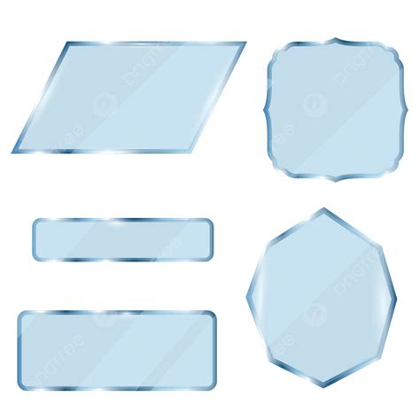 Transparent Glass Plates Vector Design Images, Glass Plate Set On Transparent Background Photo ...