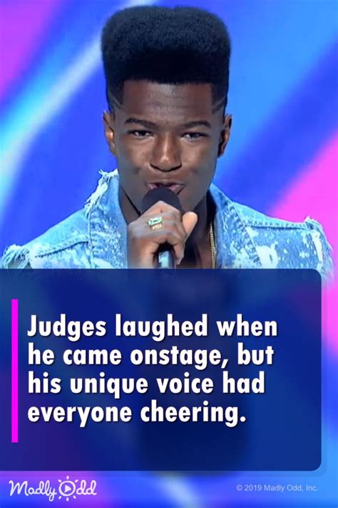 Judges Laughed When He Came On Stage, But Before Long His Unique Voice Had Everyone Cheering ...