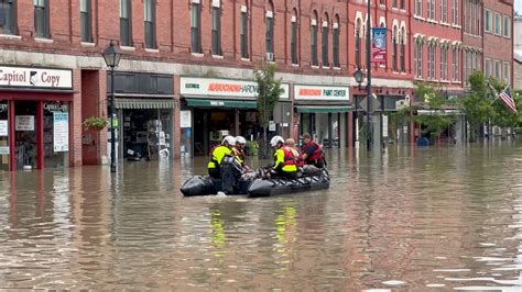 Flooding threatens Vermont's capital as crews rescue more than 100 ...