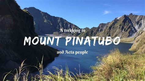 A trekking to Mount Pinatubo and Aeta people, Philippines