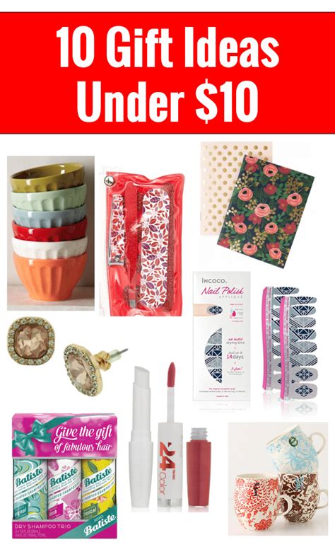 10 Gifts Under $10: Great Gifts They'll Love at Amazing Prices