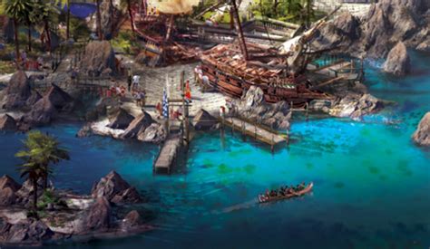 See Concept Art From Shanghai Disneyland’s Treasure Cove - D23