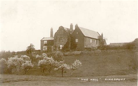 Kingsbury. Hall - Our Warwickshire