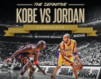 The Definitive Kobe Bryant vs Michael Jordan Comparison :: Behance