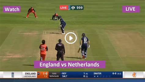 Live Cricket - ENG vs NED - England vs Netherlands (ENG vs NED) - 2nd ODI Match Today - PTV ...