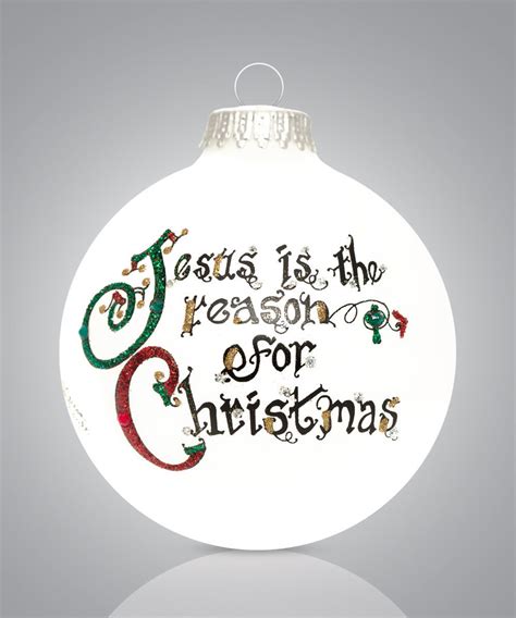 Jesus is Christmas | American Ornaments