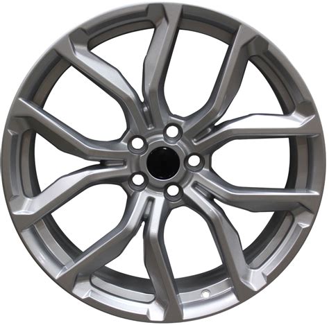 22 Inch Rims fit Range Rover Sport SVR HSE Full Size SVR Style Silver Wheels | Elite Custom Rims