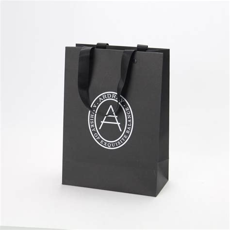 Custom Logo Gift Bags L7.8 x H11x D4 inch - Better-Package.com