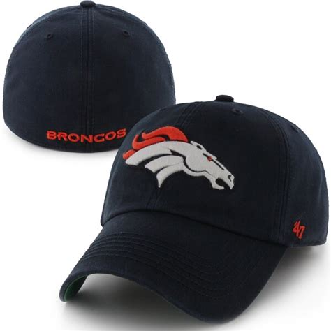 Men's Denver Broncos '47 Navy Franchise Fitted Hat - NFLShop.com