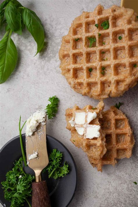 Crispy Rice Waffles (GF, with Leftover Rice)