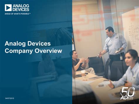 Analog Devices Company Overview 04/07/2015