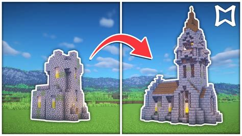 Minecraft Village Church Blueprints