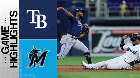 Rays vs. Marlins Game Highlights (8/30/23) | MLB Highlights - YouTube