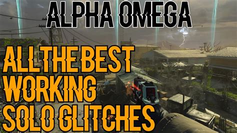 BO4 Zombie Glitches: All The Best Solo Working Alpha Omega Zombie ...