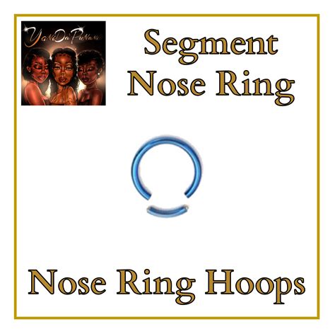 Nose Ring Type And Size Chart: Everything You Need To Know - YoniDa’Punani