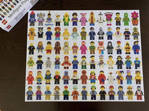 LEGO Minifigures (LEGO- 1000 pieces) : r/Jigsawpuzzles